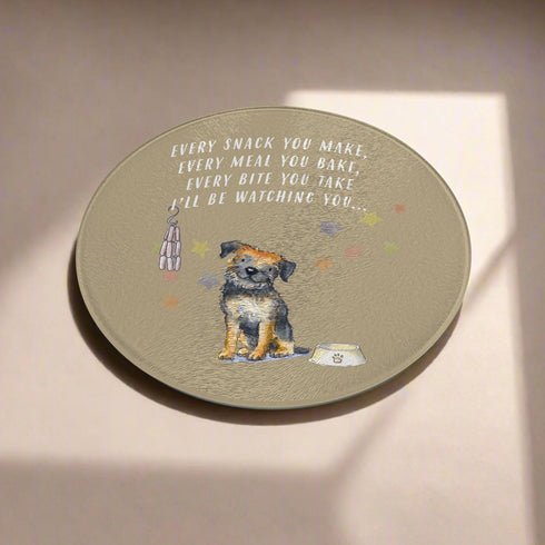 Border Terrier Trivet